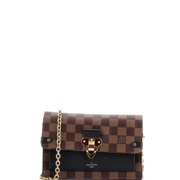 Vavin Chain Wallet NM Damier with Leather
