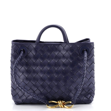 Andiamo Top Handle Bag Intrecciato Nappa Small