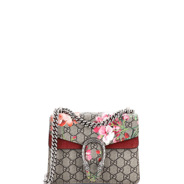 Dionysus Bag Blooms Print GG Coated Canvas Mini