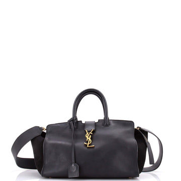 Monogram Cabas Downtown Leather with Suede Small