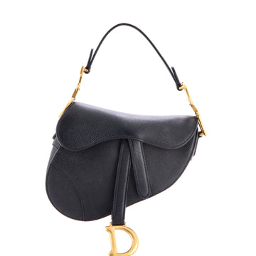 Saddle Handbag Leather Mini