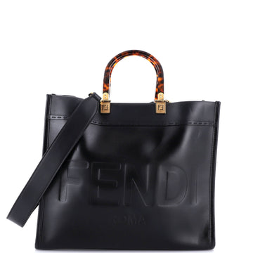 Sunshine Shopper Tote Leather Medium