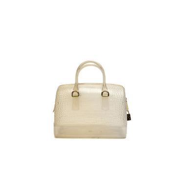 Furla Glossy Rubber Candy Satchel