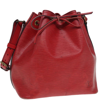 Louis Vuitton Petit Noé  Leather Shoulder Bag