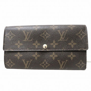 Louis Vuitton Portefeuille Sarah  Canvas Wallet
