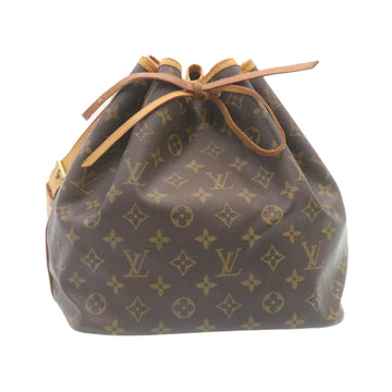Louis Vuitton Petit Noé  Canvas Shoulder Bag