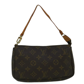 Louis Vuitton Pochette Accessoire  Canvas Clutch Bag
