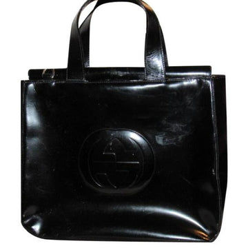 Gucci Soho Vintage Black  Leather Satchel