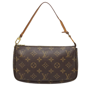 Louis Vuitton Pochette Accessoire  Canvas Clutch Bag
