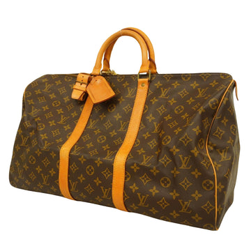 Louis Vuitton Keepall 50  Canvas Travel Bag