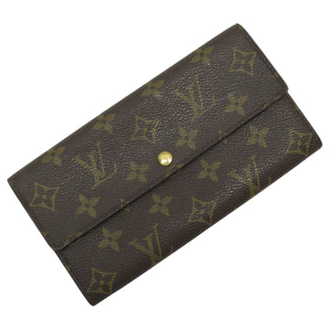 Louis Vuitton Portefeuille Sarah  Canvas Wallet