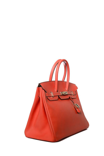 Hermès Birkin 35 Candy Rose Jaiperr Leather GHW  Handbag