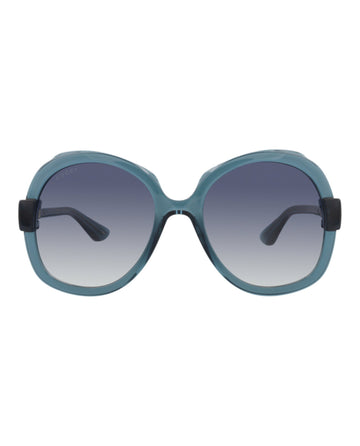 Round-Frame Injection Sunglasses
