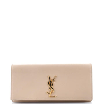 Classic Monogram Clutch Leather Long