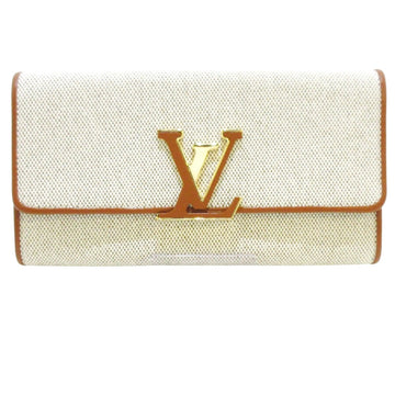 Louis Vuitton Capucines  Canvas Wallet