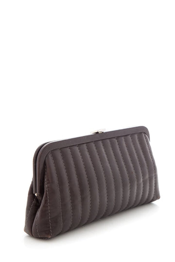 Top Quality Chanel Vintage Brown Clutch