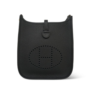 Evelyne 16 TPM Noir leather  K Stamp