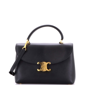 Nino Top Handle Bag Leather Medium