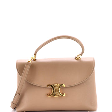 Nino Top Handle Bag Leather Medium