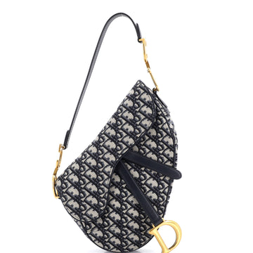 Saddle Handbag Oblique Canvas Medium