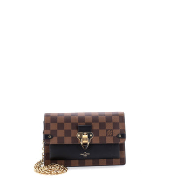 Vavin Chain Wallet NM Damier with Leather