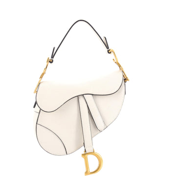 Saddle Handbag Leather Mini