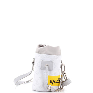 Chalk Nano Bag Limited Edition Logo Story Monogram Canvas