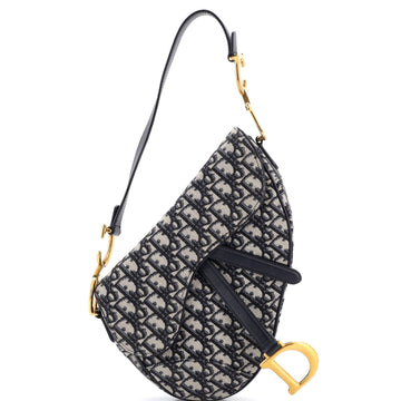 Saddle Handbag Oblique Canvas Medium