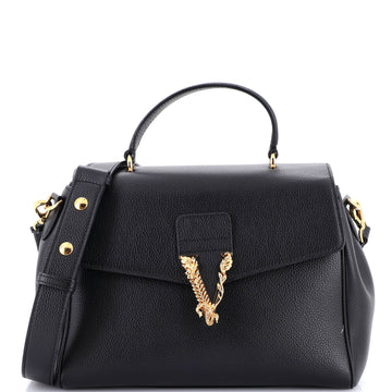Virtus Convertible Top Handle Bag Leather Medium