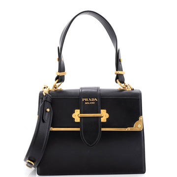 Cahier Convertible Shoulder Bag City Calf and Saffiano Medium