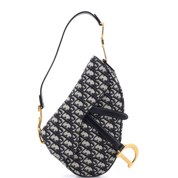Saddle Handbag Oblique Canvas Medium