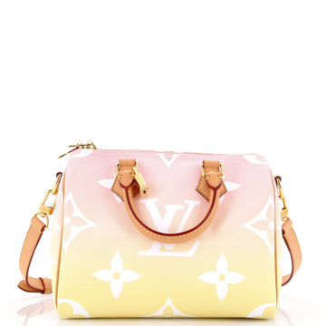 Speedy Bandouliere Bag By The Pool Monogram Giant 25
