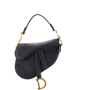 Saddle Handbag Leather Mini