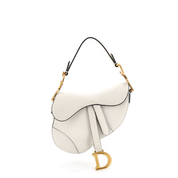 Saddle Handbag Leather Mini
