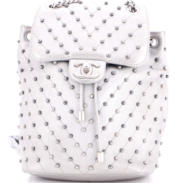 Stud Wars Backpack Studded Chevron Calfskin