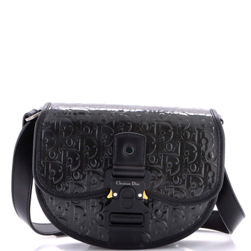 Gallop Flap Messenger Bag Oblique Patent Mini