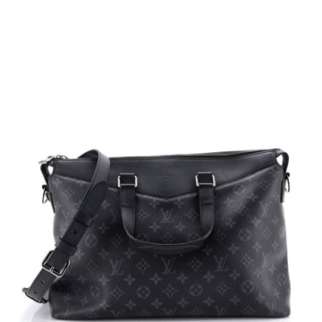 Explorer Briefcase Monogram Eclipse Canvas