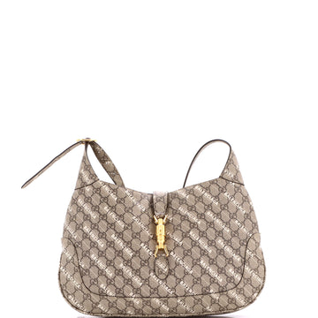 x Balenciaga The Hacker Project Jackie 1961 Hobo GG Coated Canvas Medium