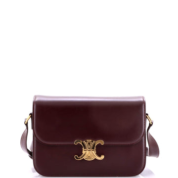 Triomphe Shoulder Bag Smooth Calfskin Medium