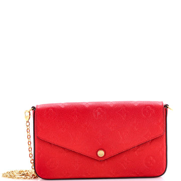 Felicie Pochette Monogram Empreinte Leather