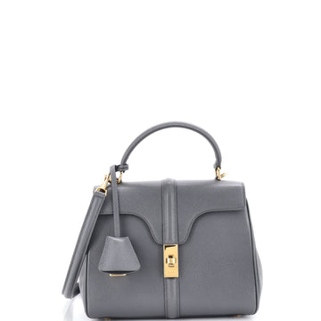 16 Top Handle Bag Grained Calfskin Small