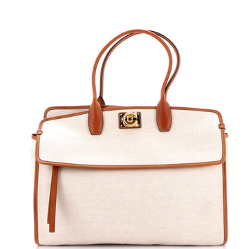 Studio Soft Satchel Canvas Large