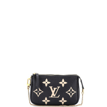 Pochette Accessoires Bicolor Monogram Empreinte Giant Mini