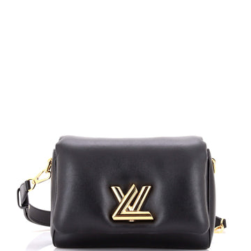 Twist Convertible Handbag Puffer Lambskin MM