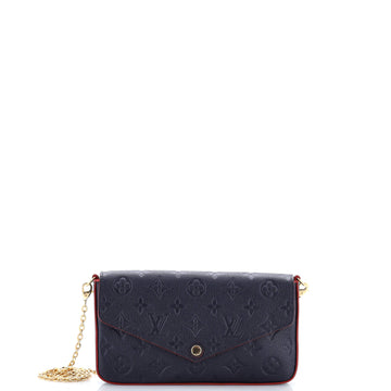 Felicie Pochette Monogram Empreinte Leather