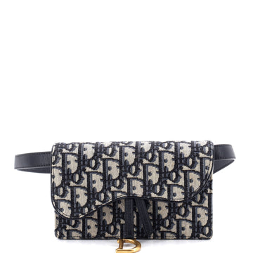 Saddle Rectangular Belt Bag Oblique Canvas