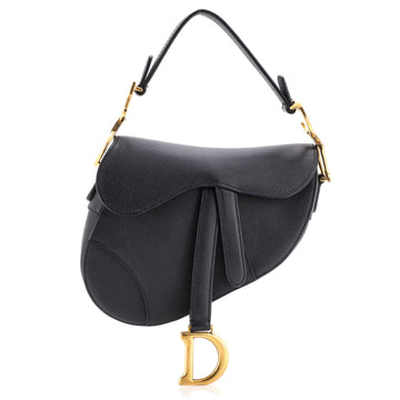 Saddle Handbag Leather Mini