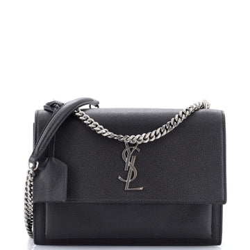 Sunset Crossbody Bag Leather Medium