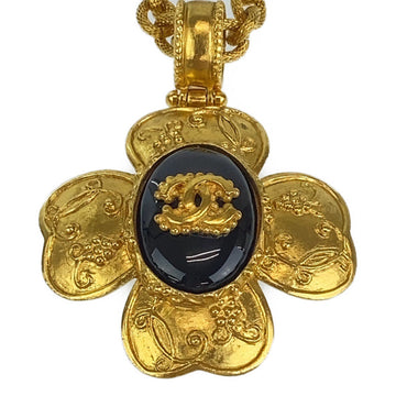 Chanel Coco Mark Gripoix Natural Stone Necklace