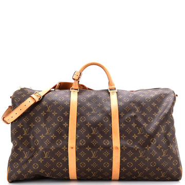 Keepall Bandouliere Bag Monogram Canvas 60